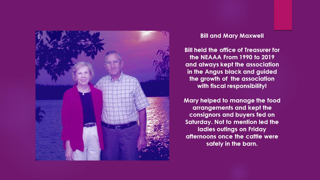 Bill and Mary Maxwell